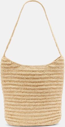 The Row Alma Medium raffia shoulder bag
