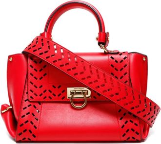 Ferragamo Borsa Sophia in pelle 2010-2020 - Rosso
