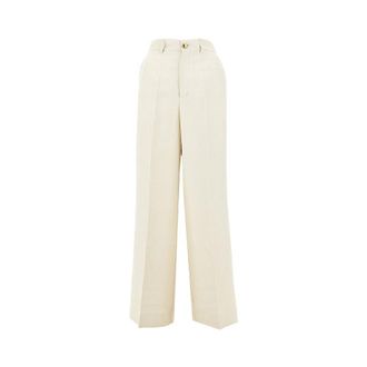 P.A.R.O.S.H. P. A.R. O.S. H. Raisa linen-blend pants Woman S