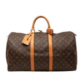 Louis Vuitton Pre-owned Weekend Bags, female, Brown, Size: ONE SIZE Pre-owned Keepall 50