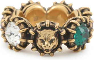 Gucci Gold Metal Band Ring (Pre-Owned)