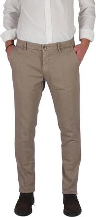 Mason's Heren, Broeken, Bruin, Maat: XL Katoen