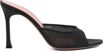 Amina Muaddi Womens Alexa Heel Sandals