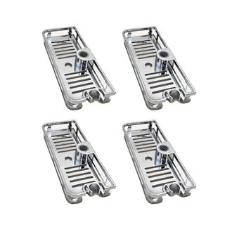 OEM Organizador De Ba&ntilde;o Multifuncional 4x Con Barra Elevadora, Soporte Extra&iacute;ble, No Requiere Perforaci&oacute;n, Jabonera, Estante De Ducha, Bandeja De Almacena