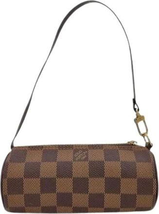 Louis Vuitton Pre-owned Mini Bags, female, Brown, Size: ONE SIZE Pre-owned Pochette Pouch
