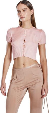 Mother of All Eline Knit Top in Baby Pink at Nordstrom, Size X-Small