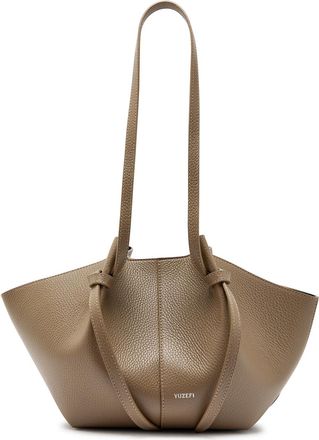Yuzefi Mochi Pebbled Leather Shoulder bag - No Colour - One Size