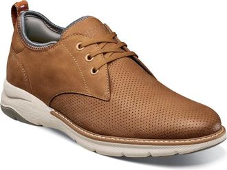 Florsheim Frenzi 14390-240 Oxford Mens Tan Nubuck Dress Shoes RHS6062