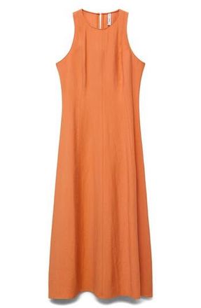 Mango Pepa Sleeveless Dress in Salmon at Nordstrom Rack, Size 6