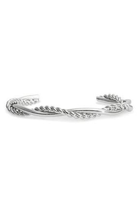 Nordstrom Rack Demi Fine Twisted Cuff Bracelet in Silver at Nordstrom Rack