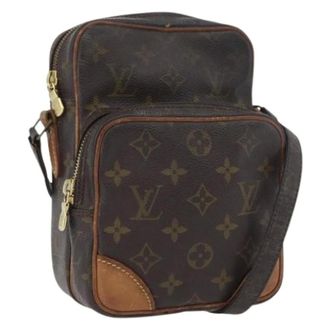 Louis Vuitton Pre-owned Cross Body Bags, female, Brown, Size: ONE SIZE Pre-owned Vintage Monogram Shoulder Bag