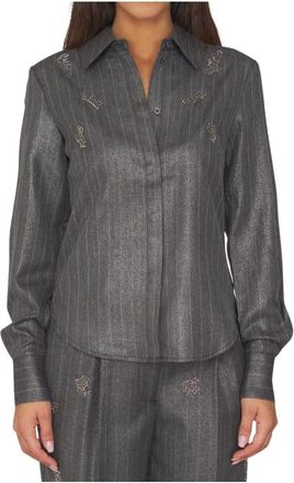 Twinset Camicia Actitude - - Blouses & Shirts - Donna - Grigio - L