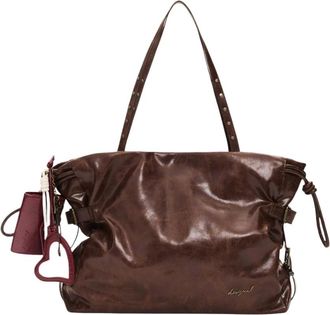 Desigual Tassen, Dames, Bruin, ONE Size, Bag_Galaxy Lifta 2.0