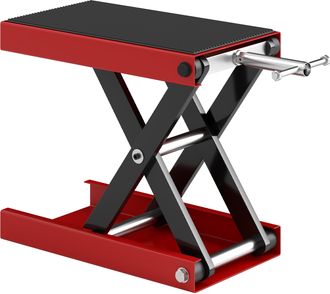 OEM Plataforma Elevadora De Tijera Carga 500 Kg Altura Ajustable 10-37 Cm Soporte Para Motocicletas Soporte De Moto Para Aparcar O Reparar Taller Garaje 4