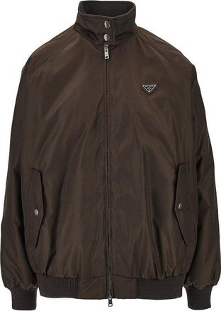 Prada Padded Re-Nylon oversized bomber jacket Woman 38
