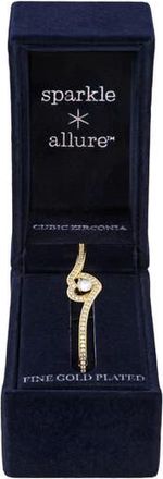 Danecraft Heart Cubic Zirconia Bangle in Gold at Nordstrom Rack