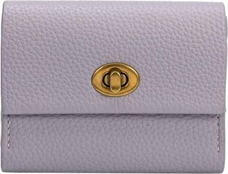 Melie Bianco Womens Rita Vegan Card Case Wallet In Lilac