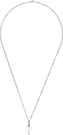 Rosa Maria Zilveren Flanders halsketting met diamant