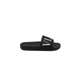 Valentino Garavani Vltn Slides - Heren - Sandalen - Zwart - 40 EU - Schoenen
