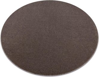RugsX Rugsx - Alfombra Eton Plus C&iacute;rculo Color Mocca Melange Marr&oacute;n / Beige Brown Circulo 200 Cm
