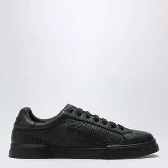 Dolce & Gabbana Portofino Light Strobel sneakers in black leather