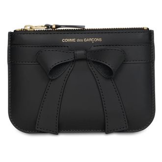 Comme Des Gar&ccedil;ons Big Bow Wallet - - Accessories - Donna - Nero - ONE SIZE