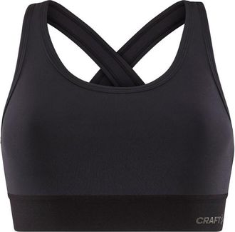 Craft Training Bra Padded Sport-BH f&uuml;r Damen | schwarz