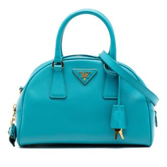 Prada Pre-owned Prada Saffiano Lux Bowling Bag Ladies J7N29M9VIK7Q9EPE