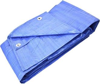 OEM Lona De Tela Multiusos, Lona Protectora, Azul, 60 G/m&sup2; (2 M X 2 M)