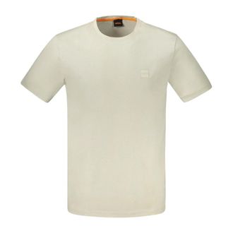 HUGO BOSS Tops, Heren, Beige, 2Xl, Katoen, Tales T-Shirt
