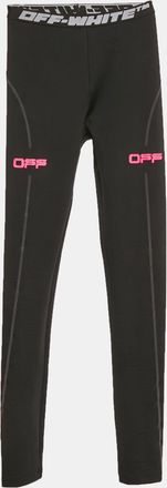 Off-white Black Technical Jersey Active Leggings