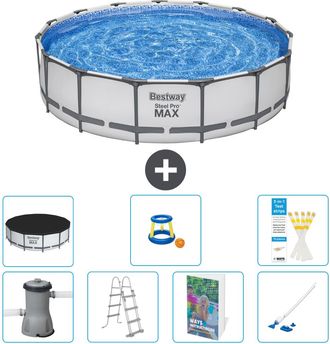 Bestway Piscina Bestway Steel Pro Max Redonda - 457x122 Cm - 8-piezas S590