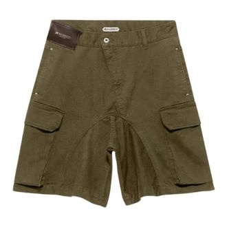J.W.Anderson Casual Shorts, male, Green, Size: W34 Twisted Workwear Shorts