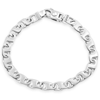 Pompeii3 Mens Mariner 14k Gold (33gram) or Platinum (58gram) 8mm Link Bracelet 8.5
