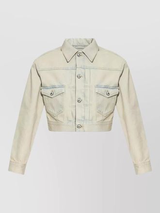 Vivienne Westwood marlene denim jacket cropped chest pockets