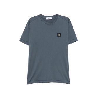 Stone Island Logo-patch T-shirt