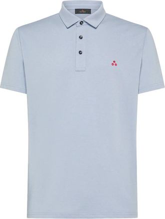 Peuterey Stijlvol poloshirt Mezzola - Heren - Polos - Blauw - S - Katoen - Tops