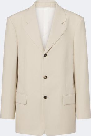 Bottega Veneta Striped wool and cotton blazer