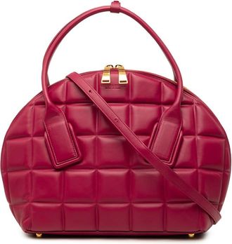 Bottega Veneta Pre-owned Bottega Veneta Medium Padded Leather Swoop Bag Ladies JKMIZFZ0C4MT74J4