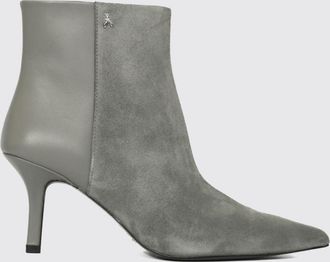 Patrizia Pepe Stivaletti in pelle ovina scamosciata con tacco medio a stiletto