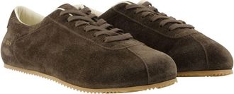 Common Projects Mens Driving Shoe Sneakers - Common Projects Leather Khaki Calfskin