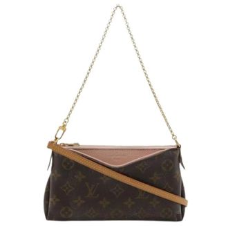 Louis Vuitton Pre-owned Cross Body Bags, female, Brown, Size: ONE SIZE Pre-owned Vintage Monogram Clutch