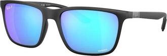 Ray-Ban Zonnebrillen - Heren - Zonnebrillen - Zwart - 58 MM - Accessoires