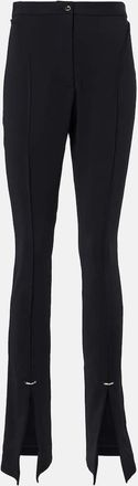 MUGLER High-rise slim pants