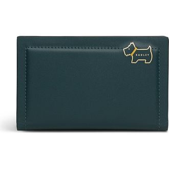 Radley London Heritage Lane Medium Bifold Wallet in Teal at Nordstrom