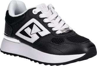Guess Schoenen > Sneakers - Dames - Sneakers - Zwart - 41 EU - Leer - Schoenen