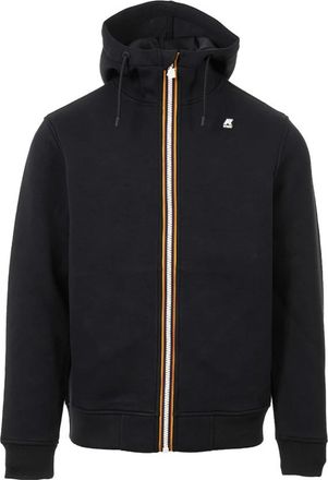 K-Way Blauwe Trui Regen Spacer - Heren - Vesten met rits - Blauw - S - Hoodies & sweatvesten