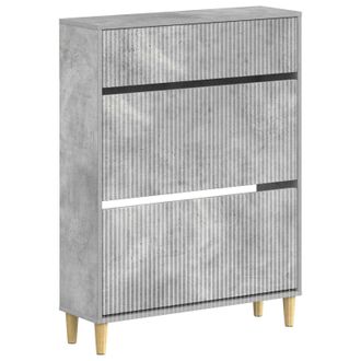 vidaXL Armario Zapatero Arnhem 78 X 24 X 103 Cm Madera De Ingenier&iacute;a Vidaxl