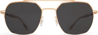 Mykita Arlo Aviator Zonnebril - Heren - Zonnebrillen - Geel - ONE Size - Accessoires