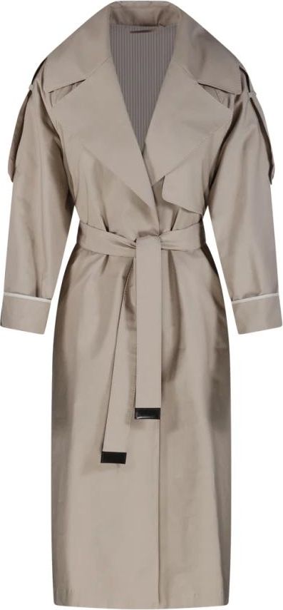 Mujer, Abrigos, Beige, Talla: S